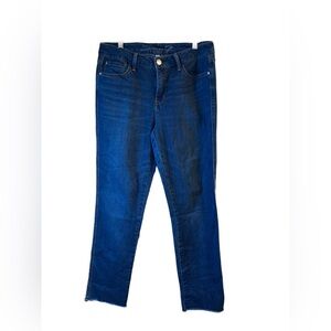 Women's  Silver Brand Straight Leg Dark Denim Jeans Size 4